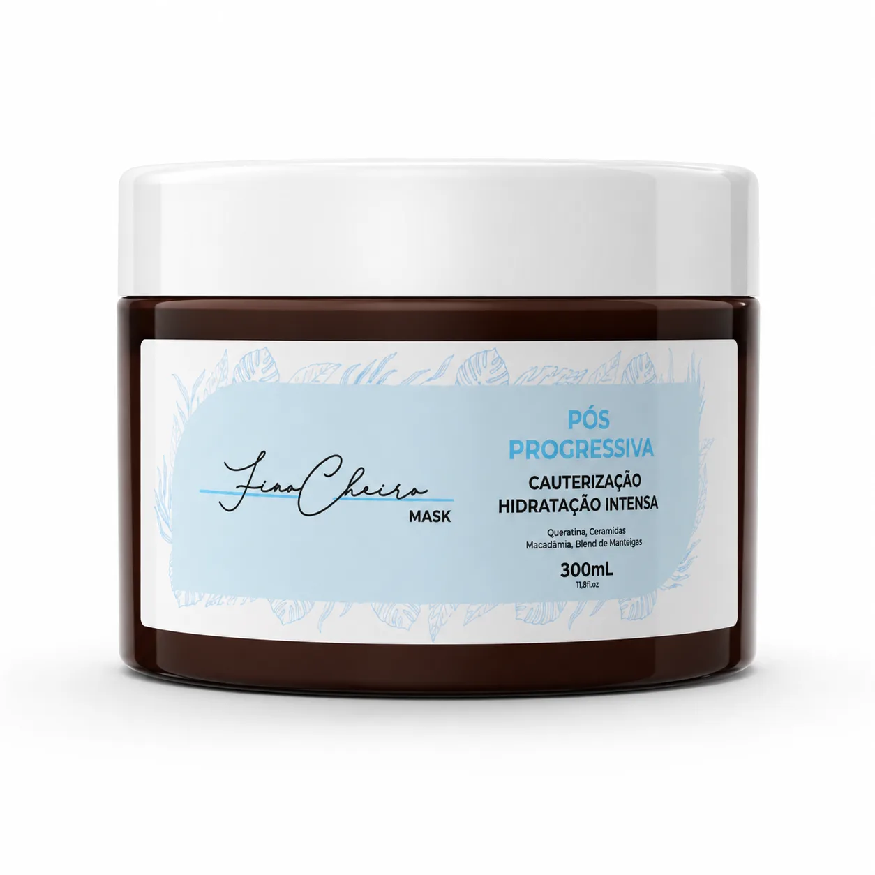 Kit Pós Progressiva Manutenção Fino Cheiro (Shampoo + Máscara + Leave-in 300ml)