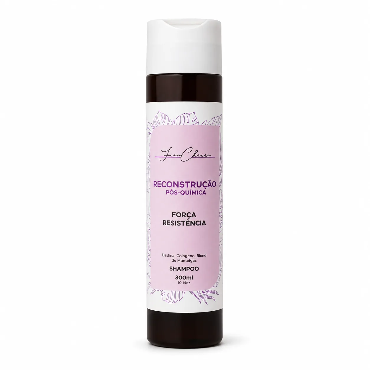 Kit Reconstrução Teia Manutenção Fino Cheiro (Shampoo + Máscara + Leave-in 300ml)