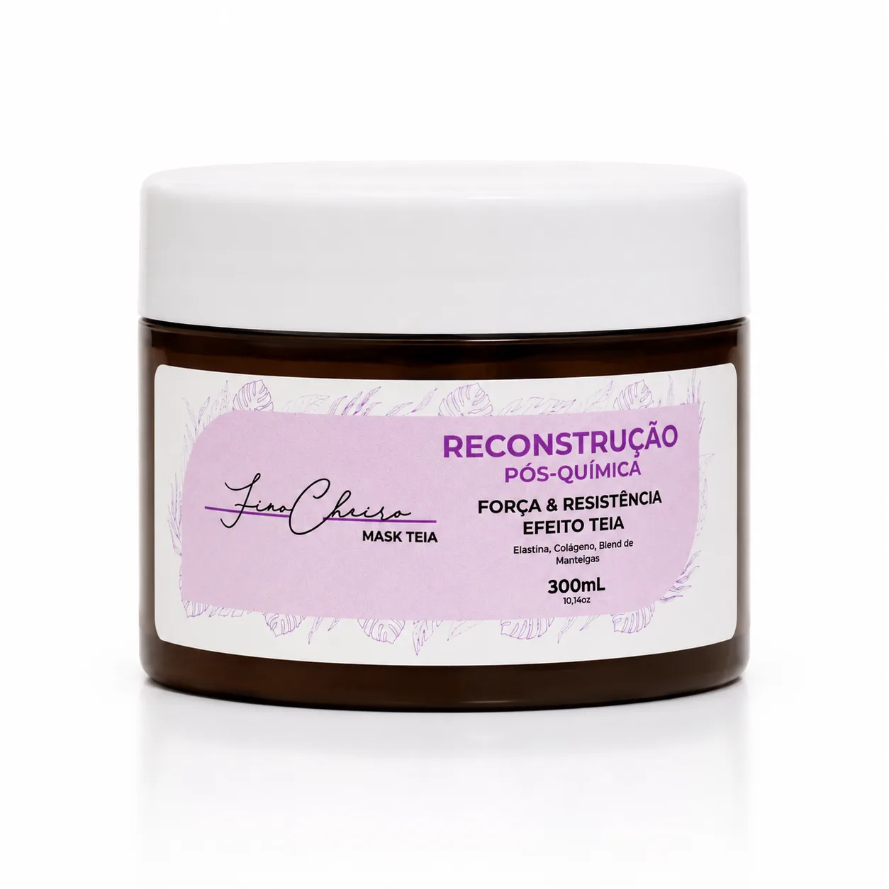 Kit Reconstrução Teia Manutenção Fino Cheiro (Shampoo + Máscara + Leave-in 300ml)