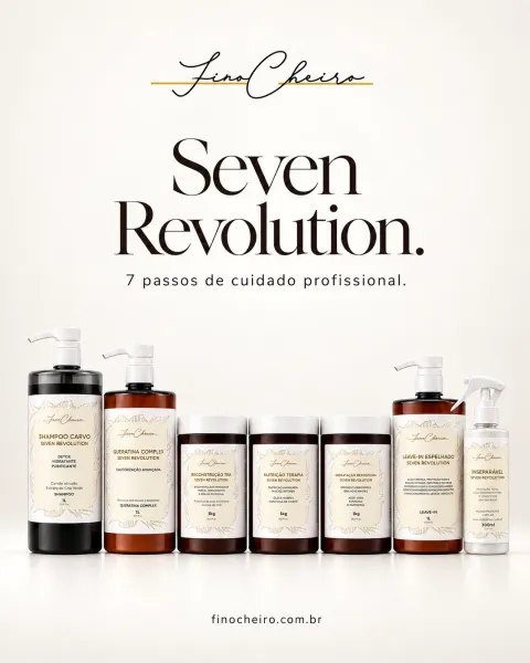 Kit Seven Revolution 7 Passos Fino Cheiro