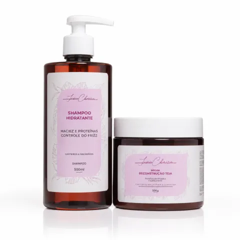 Kit Reconstrução Teia 500g Fino Cheiro (Shampoo + Máscara)