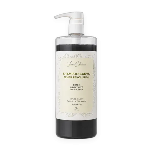 Shampoo Carvão Hidratante 1L Fino Cheiro